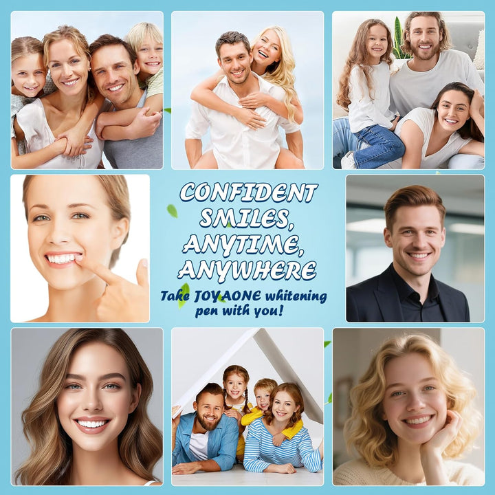 Teeth Whitening Pen, Professional Teeth Whitening Gel, Fast & Gentle Smile Brightening, Tooth Whitener Pen Kit, Sensitive Teeth Friendly, Enamel-Safe, Coffee & Tea Stain Removal