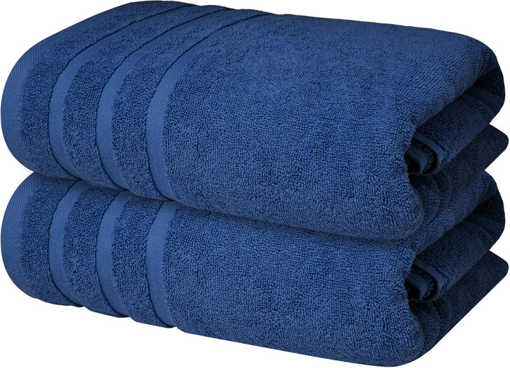 - 12 Pack Face Cloths |30X30 Cm| 100% Cotton Wash Cloths - Ultra Soft & Highly Absorbent Fingertip Towels for Spa, Gym, Hotel & Bathroom |Eloquent Blue|