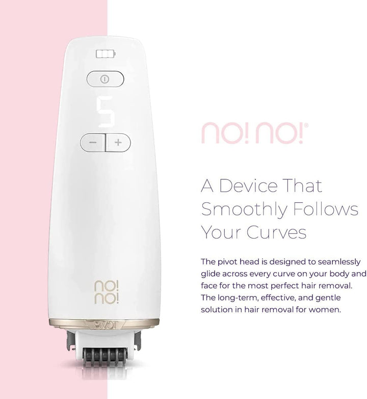 Pivot the Ultimate Hair Removal System for Face and Body - Works Easily and Painlessly for Long Lasting, Semi-Permanent Results