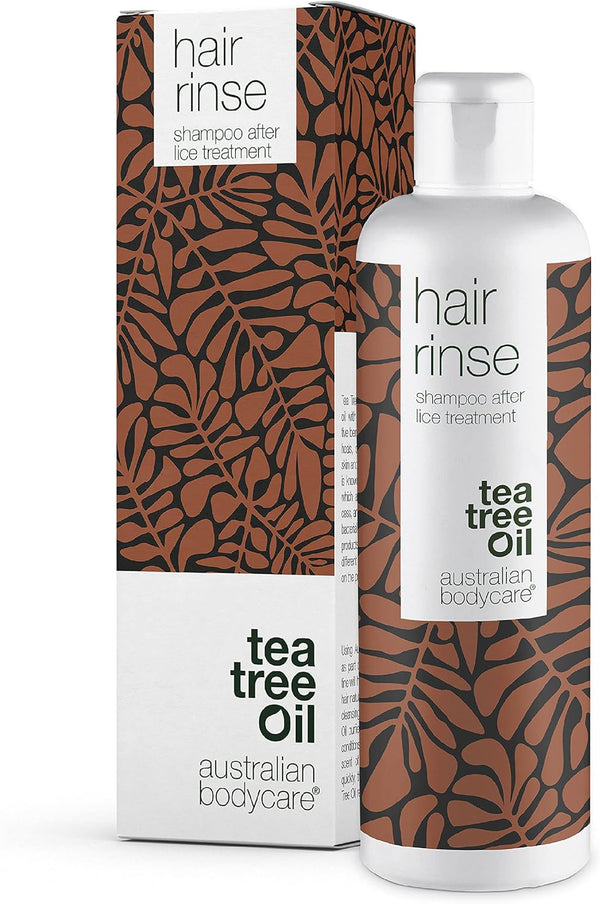 Tea Tree Oil , ABC  Hair Rinse 250Ml - Shampoo after Treatment for Lice Tea Tree Oil Treatment Shampoo with 100% Pure Tea Tree Oil