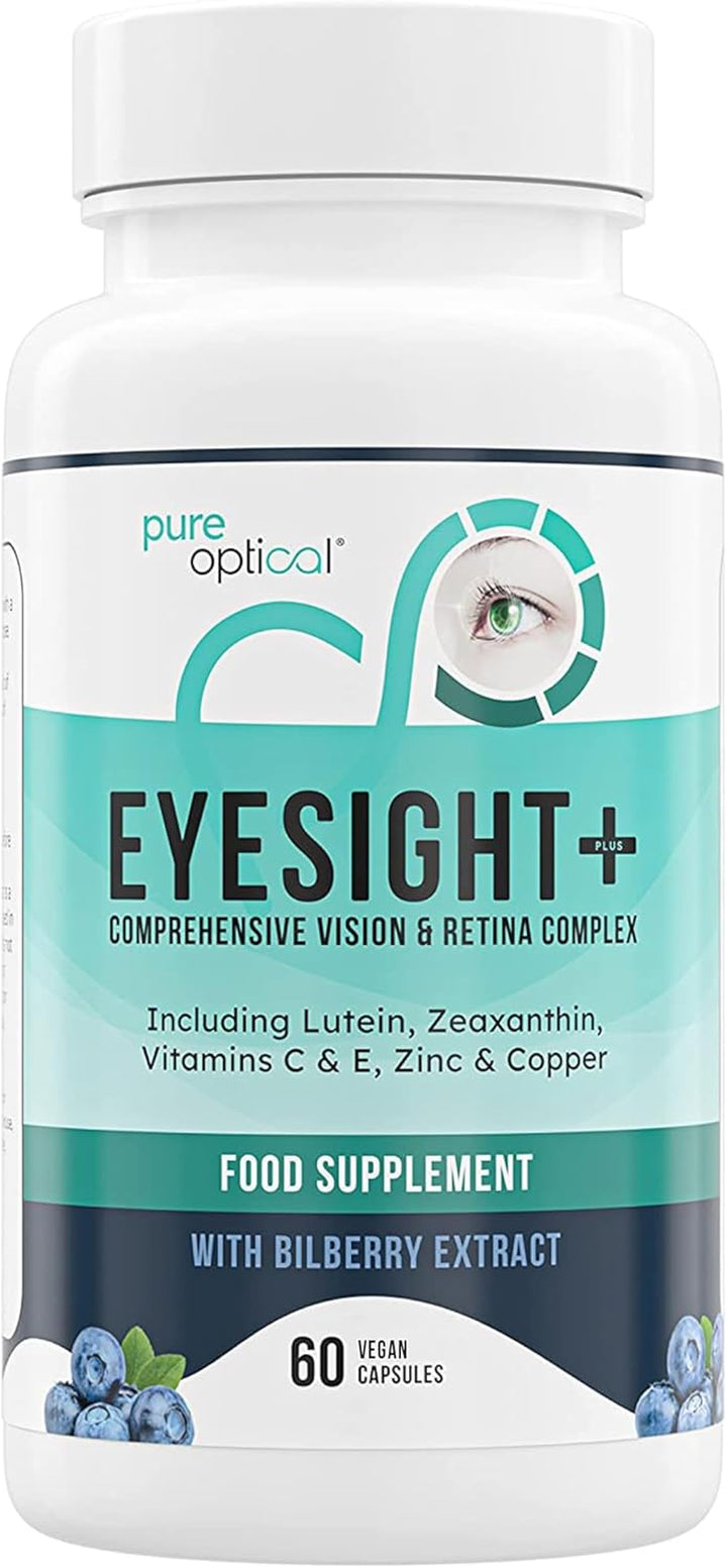 Eyesight plus AREDS2 Eye Supplement - Eye Health Capsules with Lutein, Zeaxanthin & Bilberry (60-Day Supply)