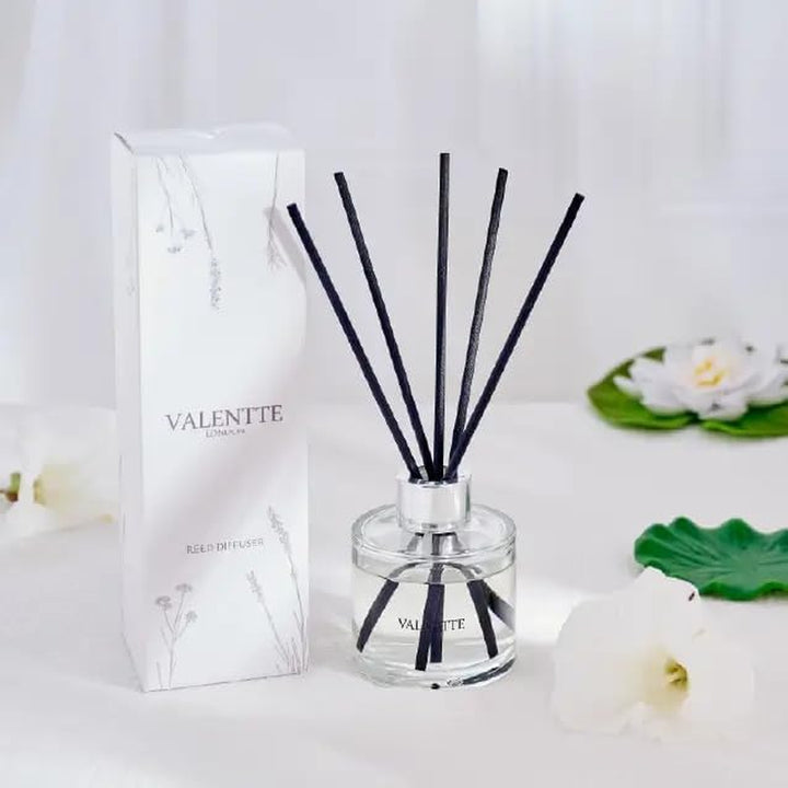 Reed Diffuser - Lemongrass & Rosemary Scent | Essential Oil Aroma for Home | 100 Ml