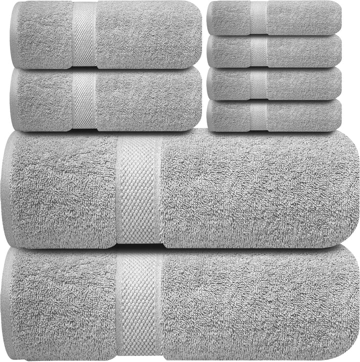 - 12 Pack Face Cloths |30X30 Cm| 100% Cotton Wash Cloths - Ultra Soft & Highly Absorbent Fingertip Towels for Spa, Gym, Hotel & Bathroom |Eloquent Blue|