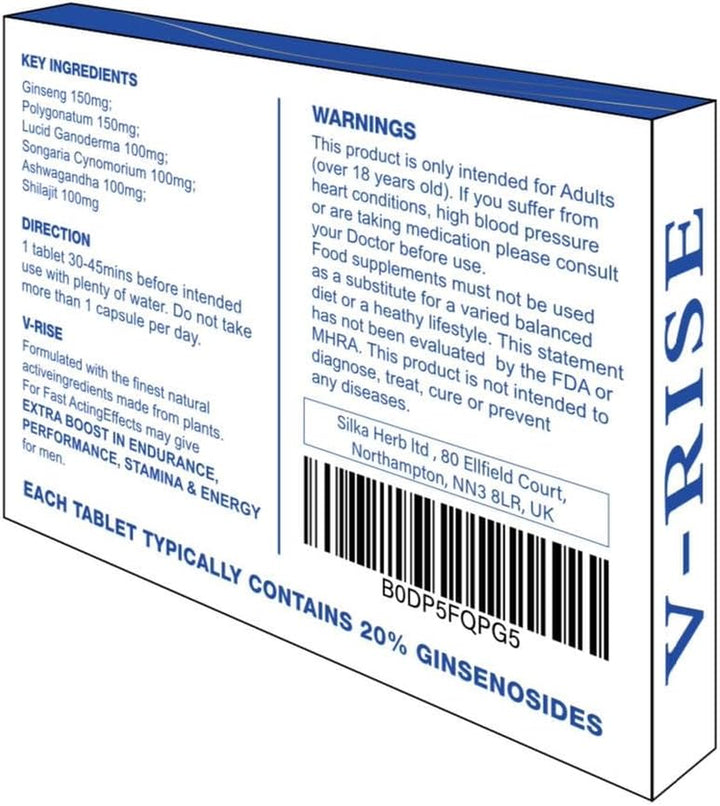 Blue-New Stronger for Longer Formula for Men - Ultra Strong Performance Enhancing Pills, Stamina Endurance Booster Blue Supplement Pills for Men - 10 Ginseng Tablets 700MG
