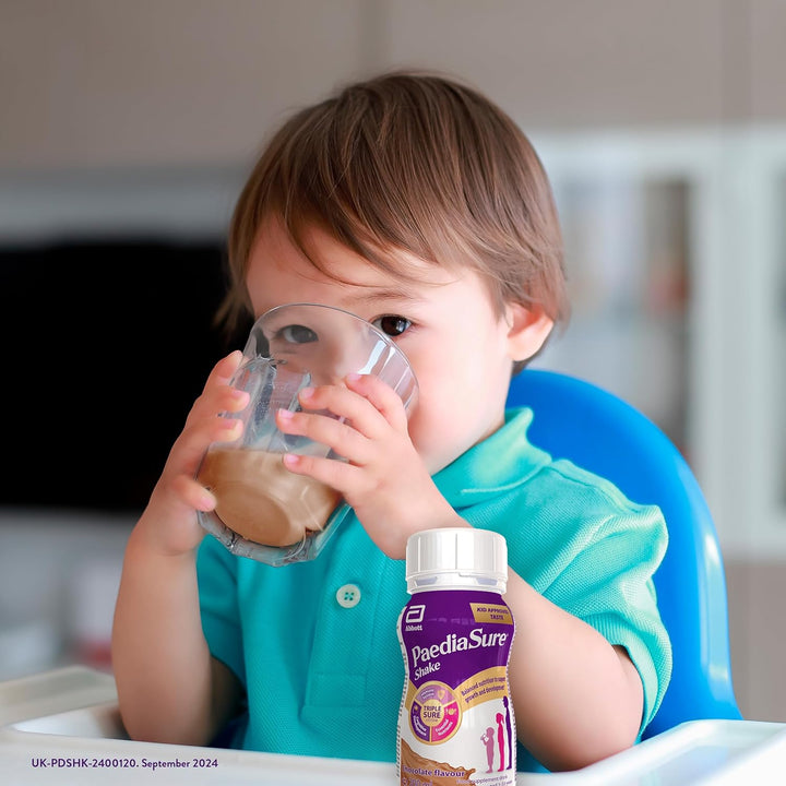 Ready-To-Drink Bottles, 4 X 200Ml, Chocolate Flavour, Supplement for Kids with 26 Vitamins and Minerals, Vitamin D, Iron and Protein, Supports Kids’ Healthy Growth and Immunity