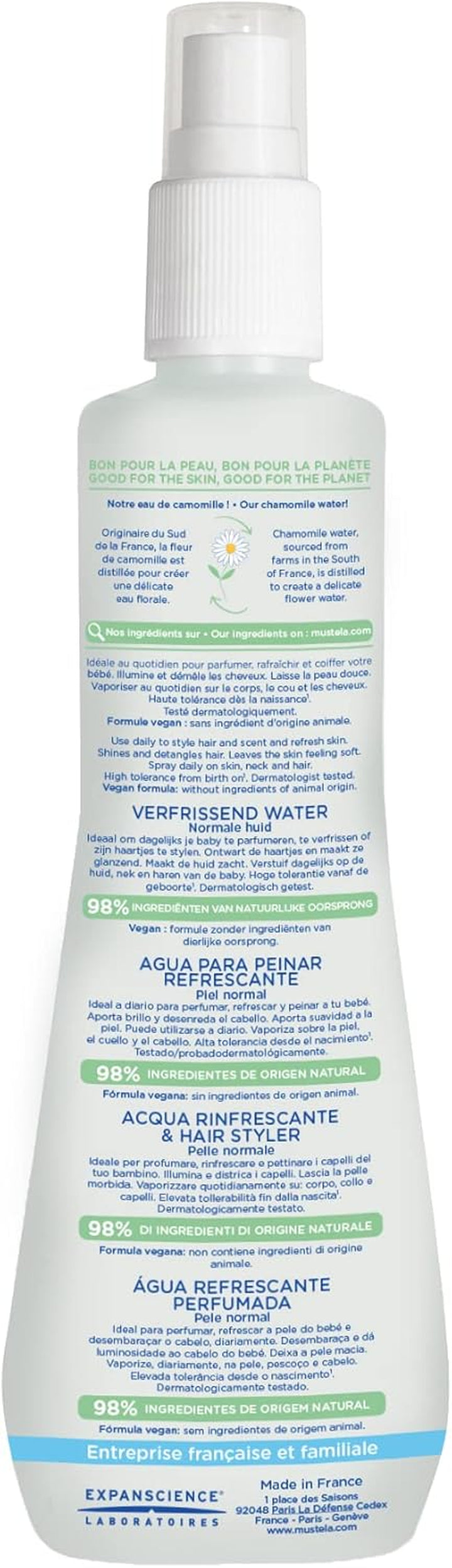 Hair Styler & Skin Freshener 200Ml