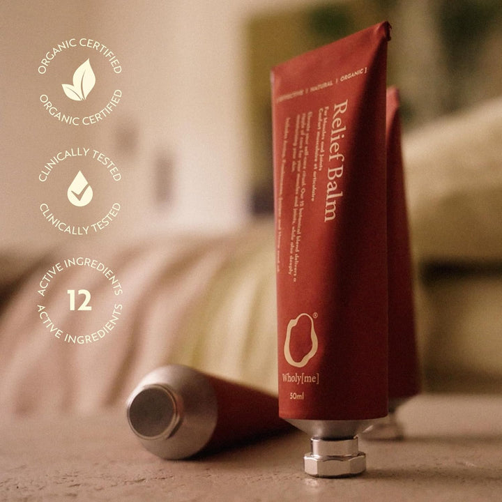 Joint & Muscle Pain Relief Balm 50Ml - Made in the UK - Arnica, Wintergreen and 9 Other Organic Ingredients - Post Workout Recovery Cream & Soothe Aches and Tension