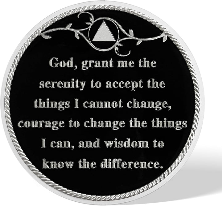 1 Month Sobriety Coin Butterfly Tree of Life AA Chips and Medallions,Sobriety Recovery Chip Sober Token Sobriety Gifts for Men Women Celebrating Alcoholics Anonymous Recovery