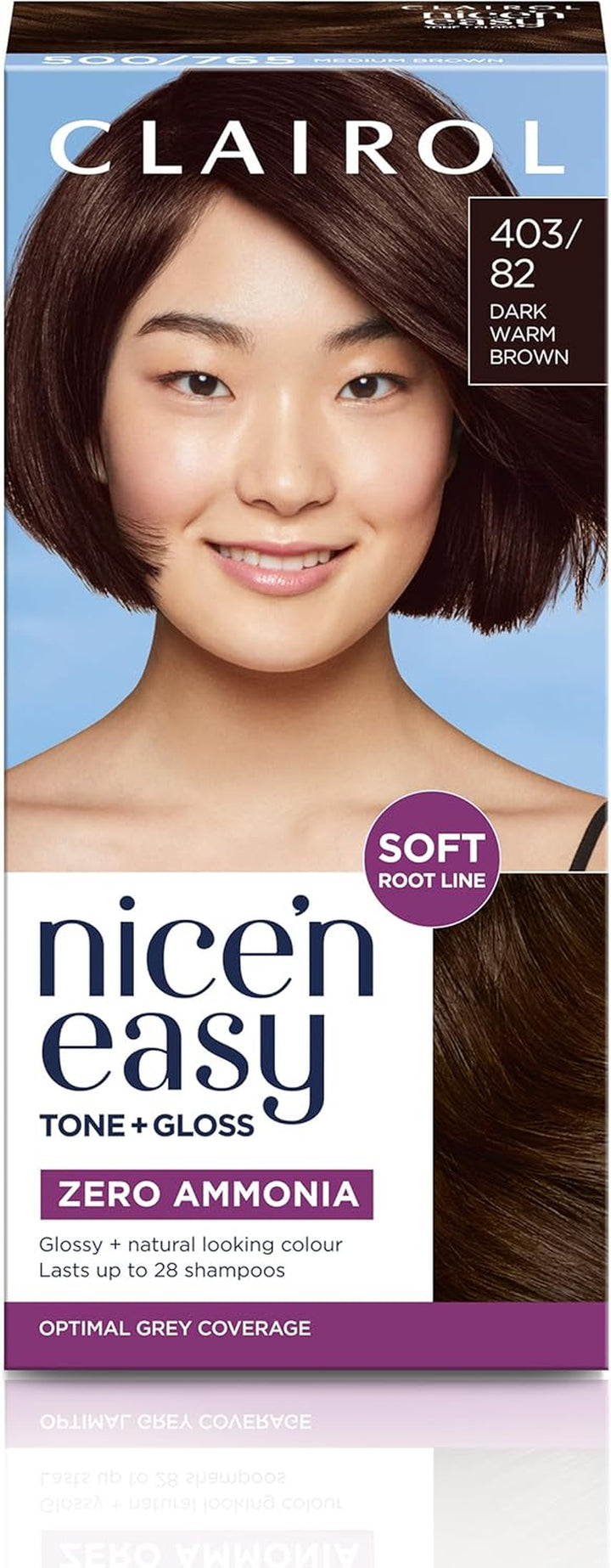 Nice'N Easy Tone+Gloss Semi Permanent Hair Dye - 500/765 Medium Brown
