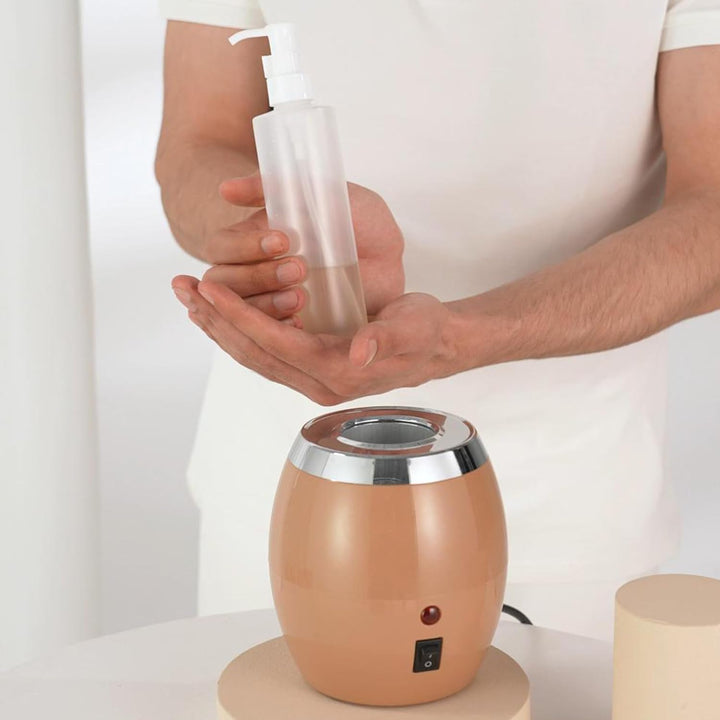 Master Massage Single Bottle Massage Oil Heater Warmer with One Oil Bottle (UK Plug)