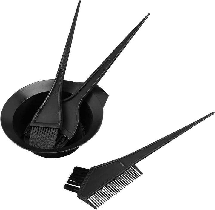 Hair Color Dye Bowl Comb Brushes Tool Kit Set Coloring