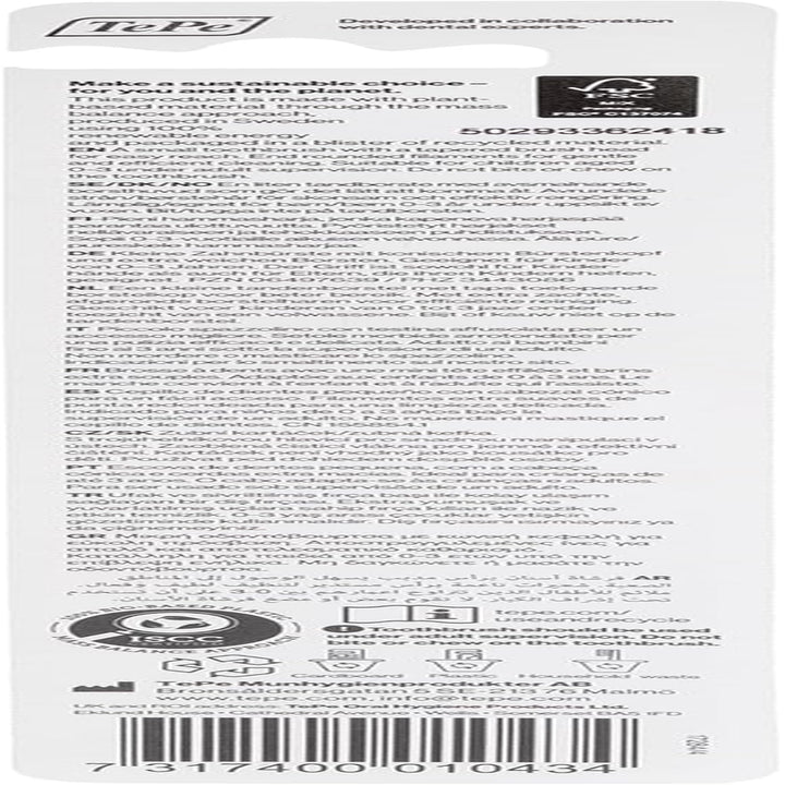 Mini Toothbrush, Extra Soft, 1Pc, Kids Toothbrush, Extra Soft Bristles for Gentle Cleaning, from First Tooth until 6 Yrs