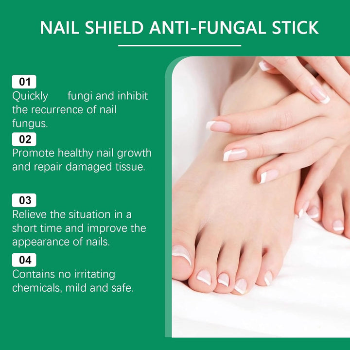 Nailshield anti Fungal Stick, Nail Shield anti Fungal Stick, Natural Nail Strengthener for Damaged Nails