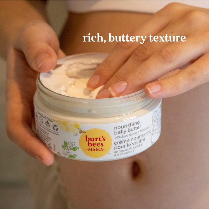Stretch Mark Cream & Pregrancy Belly Butter, with Nourishing Shea Butter & Vitamin E, 185G