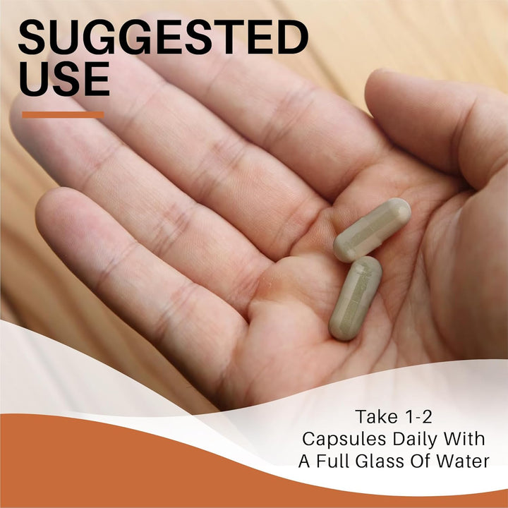 Pure Nattokinase Capsules - Natural Cardiovascular Support - 200Mg Pure Nattokinase from Fermented Soybeans - Enhanced with Psyllium Husk for Added Benefits - 60 Capsules