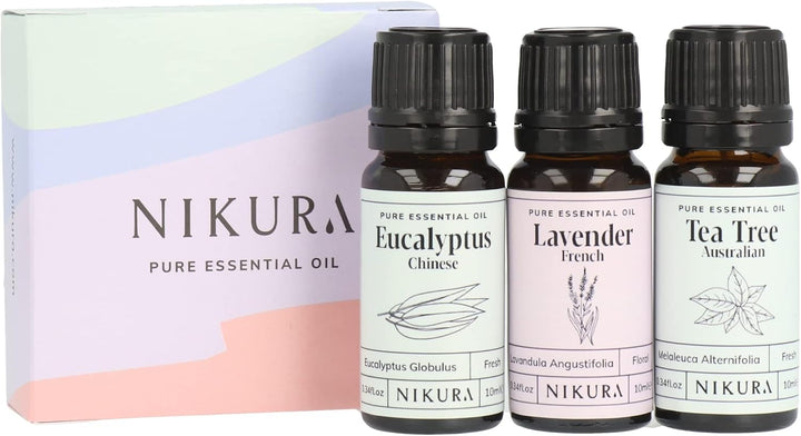 Essential Oils Blends Gift Set | Calming Essential Oils for Diffusers for Home, Sleep, Wax Melts | Relaxing Aromatherapy Oils Set | UK Made & Vegan