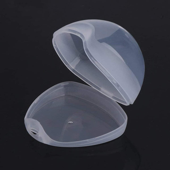 5Pcs Dummy Case, Transparent Pacifier Case Safe Bpa-Free Soother Pod Storage Box Nipple Shield Case for Travel and Home