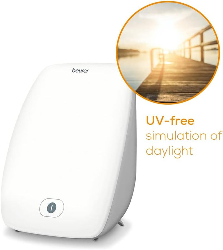 TL41UK Touch Compact LED SAD Lamp, Helps Combat Seasonal Affective Disorder & Delivers 10,000 Lux of Light, Compact Design and Uv-Free LED Light Therapy, Certified Medical Device