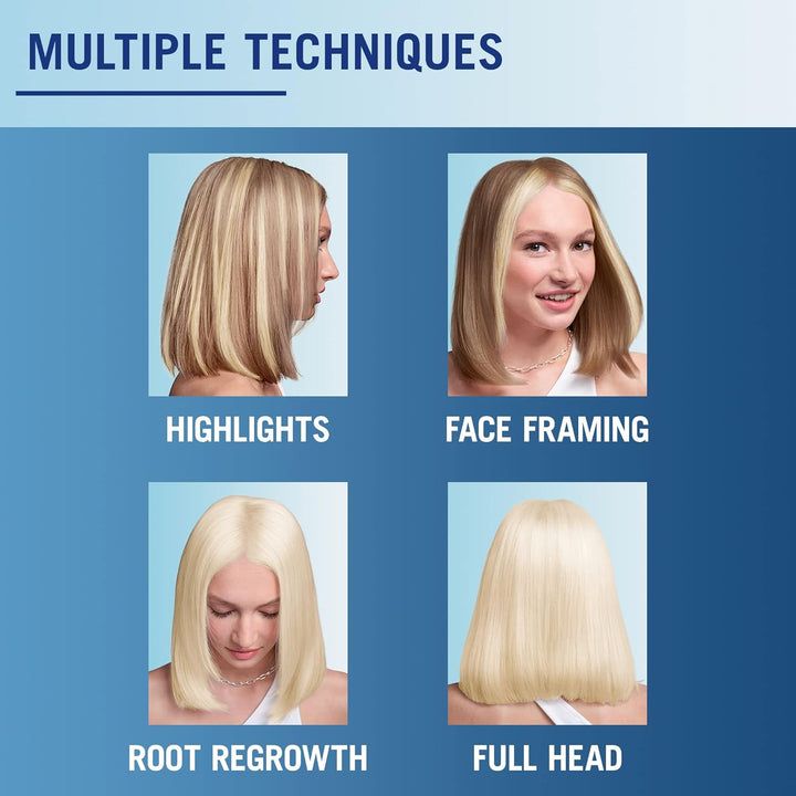 Schwarzkopf  Powder Bleach Bold Blonde Permanent Hair Colour 00P, Long Lasting Blonde Hair Bleach for up to 9 Levels of Lift, Blonde Bleach for Eye Catching Results