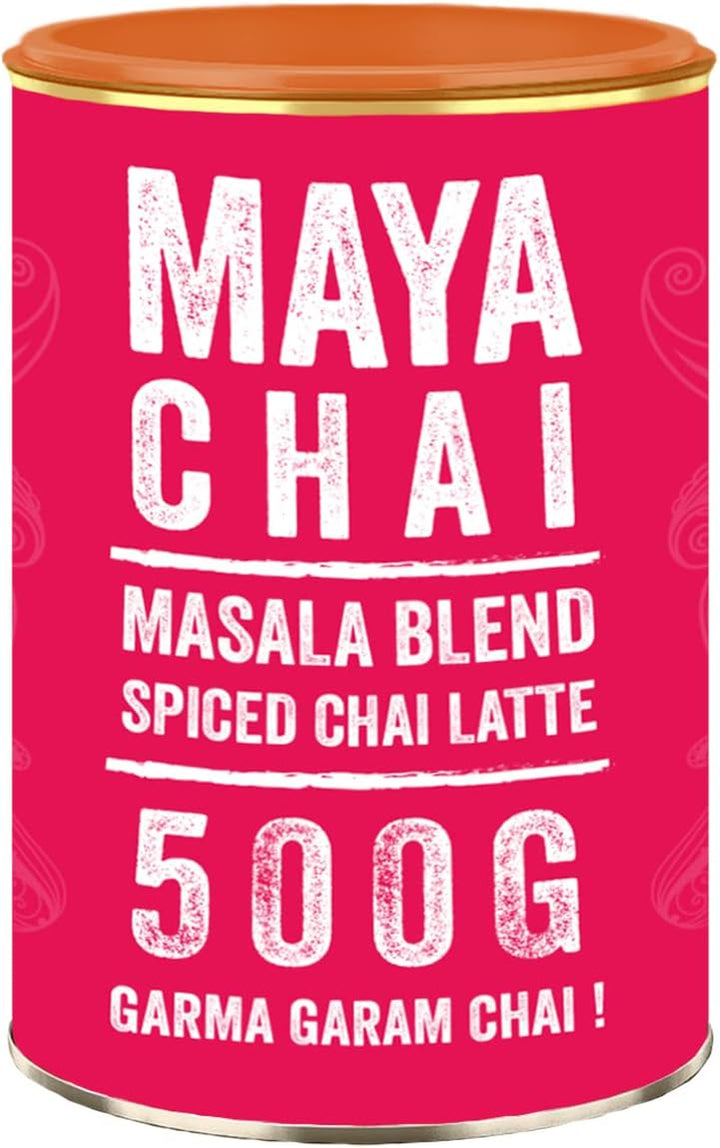 , Spiced Chai Latte Powder 500G (Pack of 1) - Just Add Water or Milk (25 Servings)