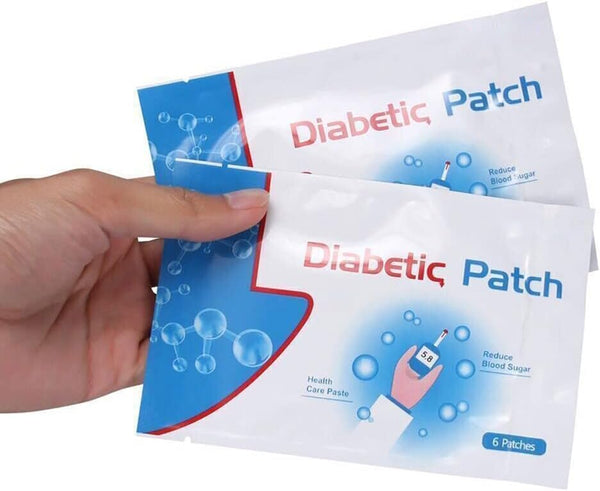 Diabetic Patches to Lower Blood Sugar Naturally, Herbal Cure Reduce High Blood Sugar Balance Plaster,5 Packs 30Pcs
