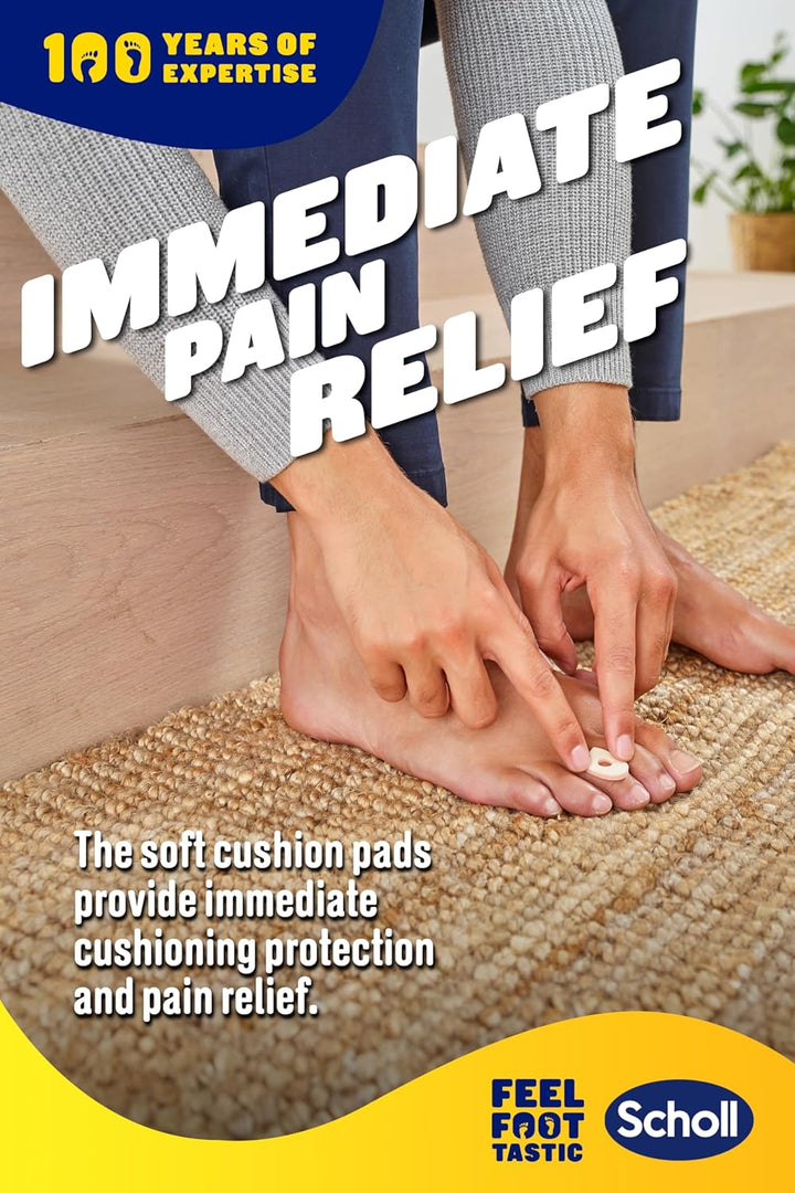 Complete Corn Removal Treatment Kit, 1 Pack - Medicated Action with Salicylic Acid, Includes 6 Pads, 6 Medicated Discs, and 9 Cushions for Effective Corn Removal