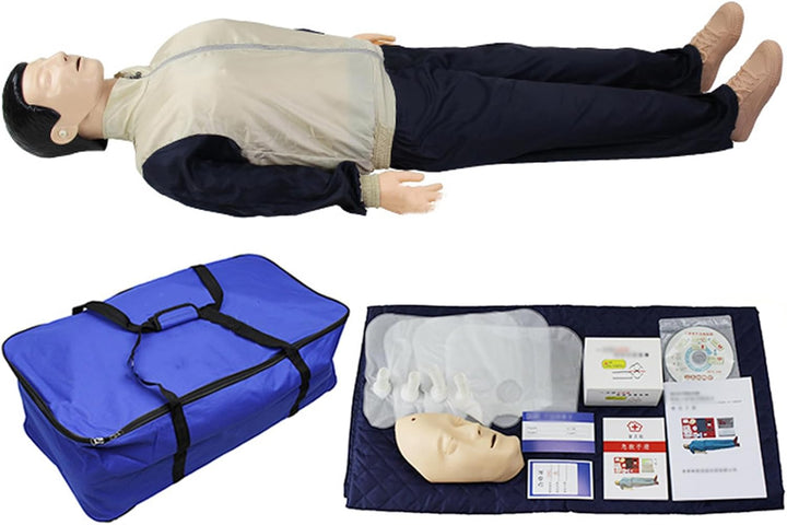 CPR Manikins CPR Dummy Full Body CPR Manikin Adult Training Manikin Kit for Doctor Nursing Training Medical Teaching