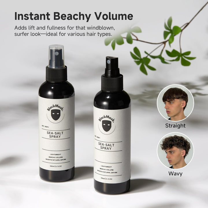 Sea Salt Spray for Men – Natural Volume & Texture, Lightweight Hold, Effortless Style
