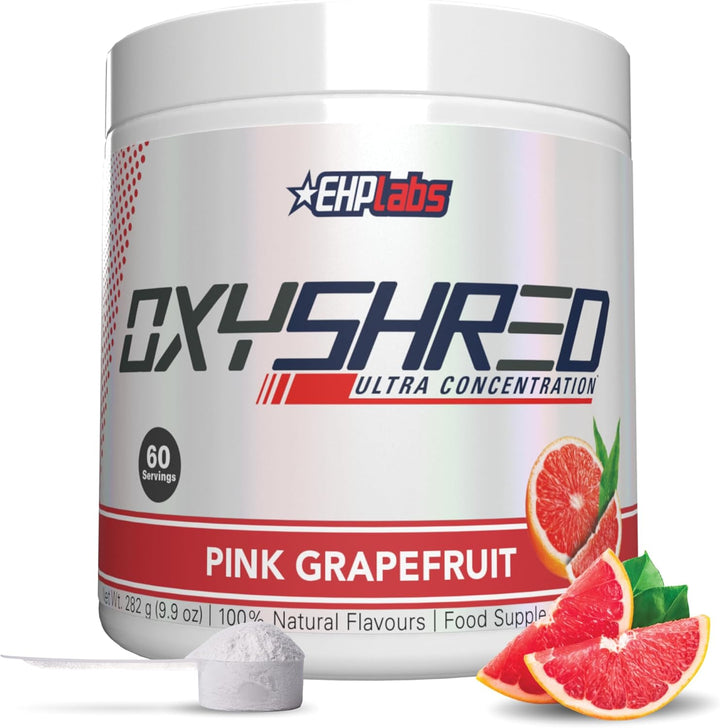 Oxyshred Thermogenic Pre Workout Powder & Shredding Supplement - Clinically Proven Pre Workout Powder with L Glutamine & Acetyl L Carnitine, Energy Boost Drink - Cosmic Blast, 60 Servings
