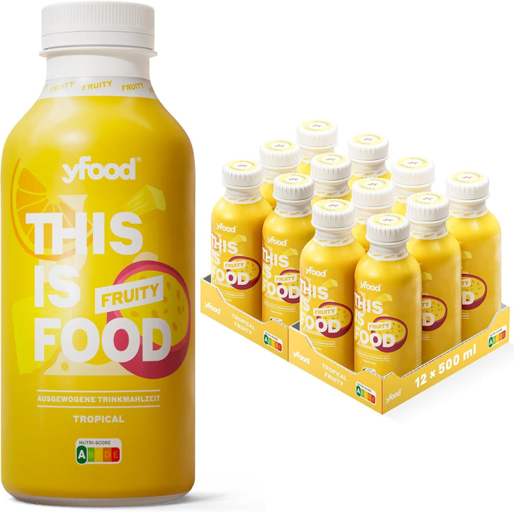 Tasterpack, Tasty Meal Replacement, THIS IS FOOD Drink, 34G Protein, 26 Vitamins and Minerals, 5 Flavour Taster Pack (5 X 500Ml)