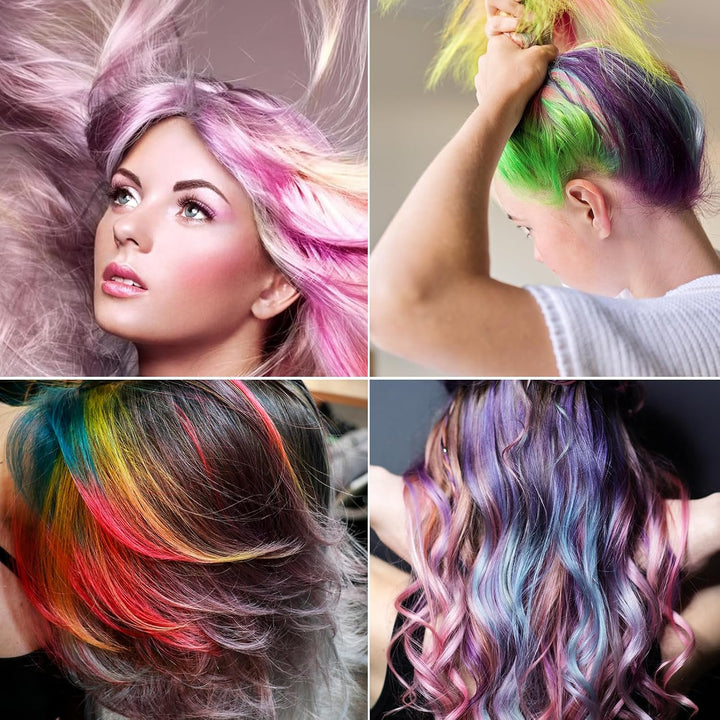 Highlight Cap and Hook Kit Hair Highlighting Kit Hair Highlighting Streaking Cap Hair Dye Cap Highlights Caps with Hair Coloring Brushes and Needle for Hair Salon Hairdressing Women Men