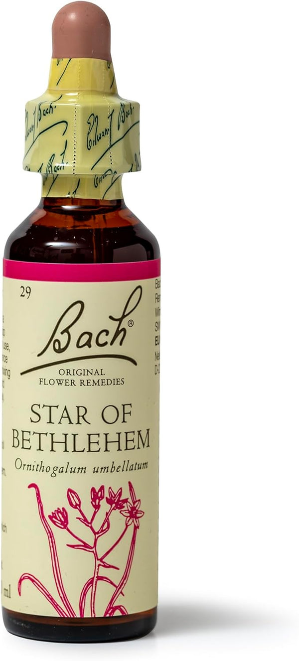 Bach Original Flower Remedies (Star of Bethlehem) Find Joy & Hope, Be Comforted, Emotional Wellness, Natural Flower Essence, 20Ml