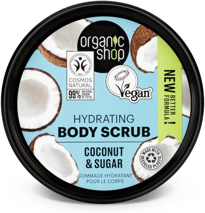 250Ml Body Scrub Hydrating Coconut