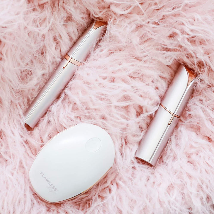 Next Generation Facial Hair Remover – AA Battery Included, White