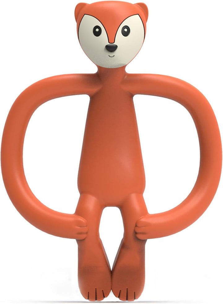 , Antimicrobial Silicone Teether & Gel Applicator, Easy to Grip, BPA Free, 3 Months Old+, 11 Cm, Gigi Giraffe, Pack of 1