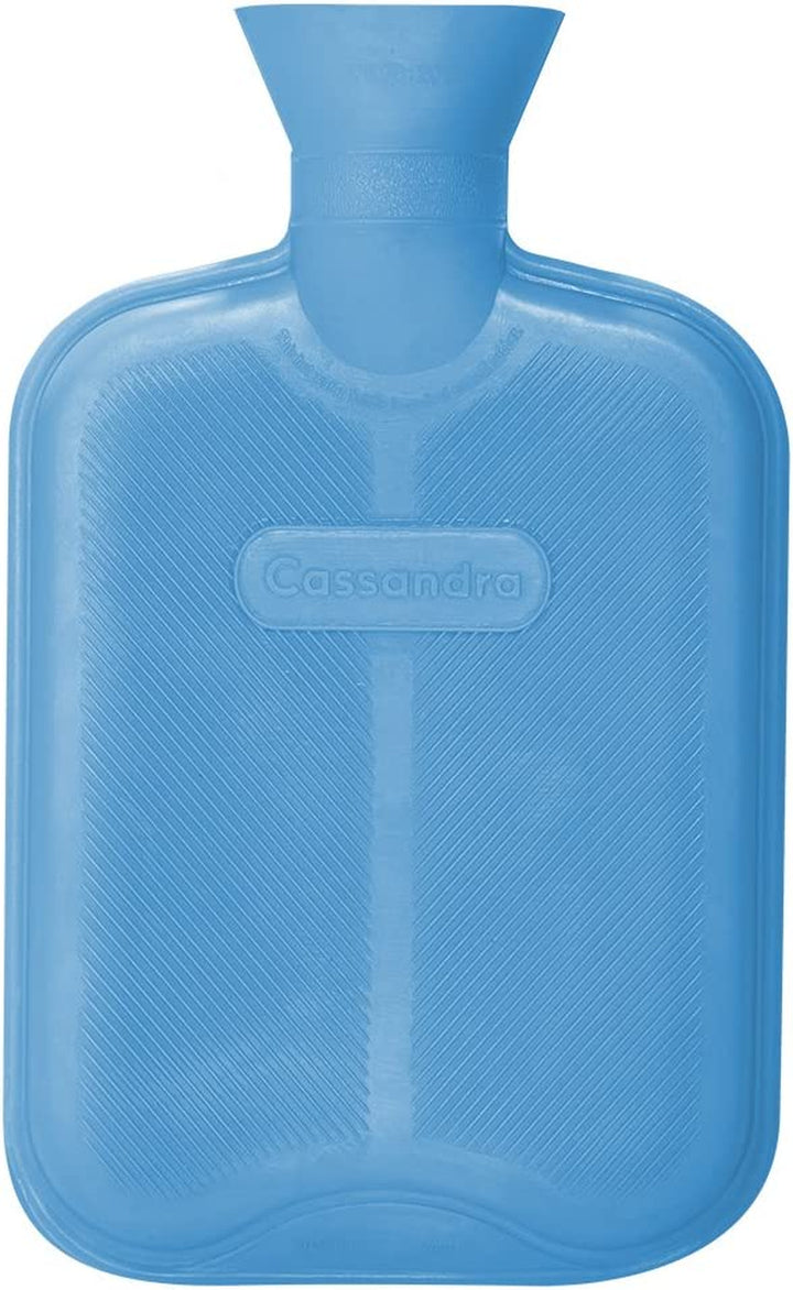 Hot Water Bottle, Ribbed Surface Both Sides, 1.8 Litre, 5 Year  Guarantee, Colour Received Varies