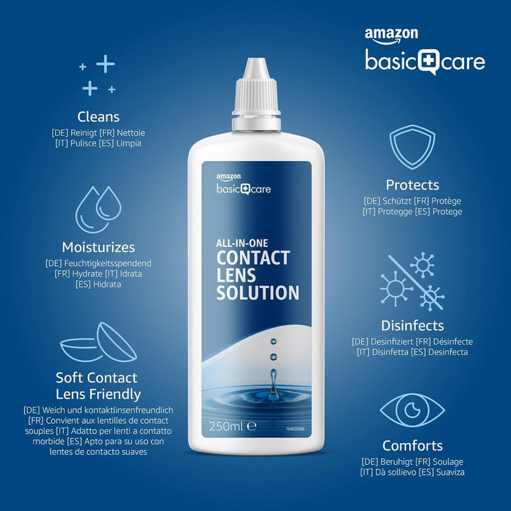 All-In-One Contact Lens Solution 2 X 250 Ml