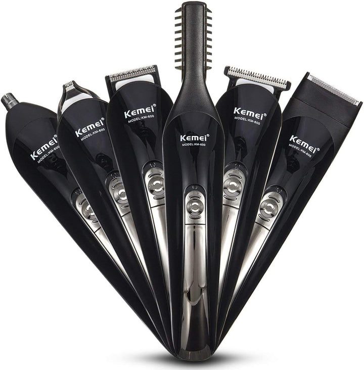 Beard Trimmer Hair Clipper All 11 in 1 Man'S Grooming Kit Facial Nose and Head Haircut Trimming, Rechargeable Mustache Trimmers Shaver Suit Hair Cutter with Fast Charge