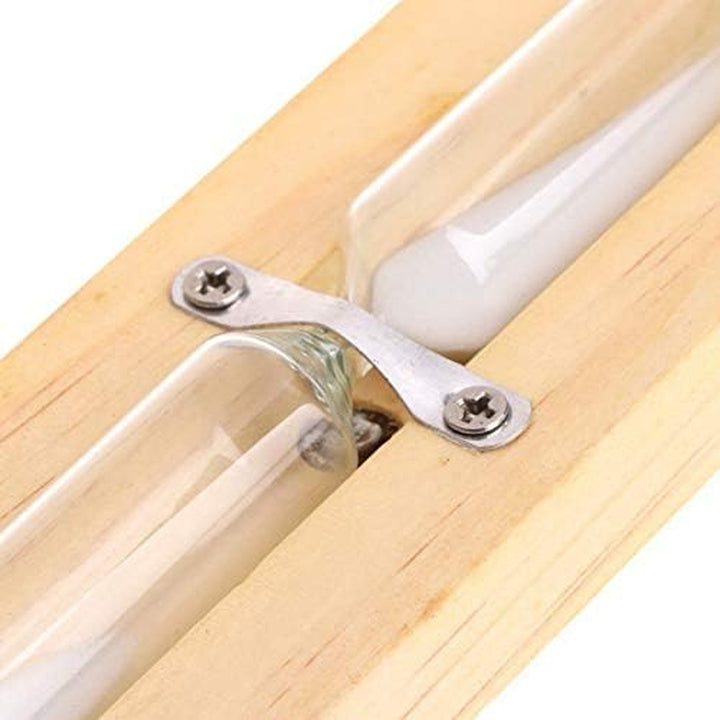 Wooden Sauna Hourglass 15 Minutes Sauna Clock Wall Mount Rotating Sand Sauna Timer