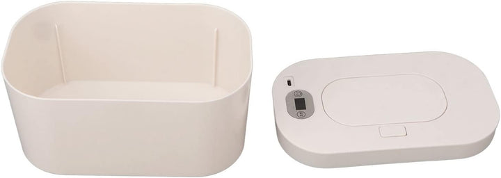 Wipe Warmer for Babies, Heated Wipes Dispenser, Keep Wipes Fresh for Travel Home Office Car, Polypropylene (PP), 80 Sheets Capacity