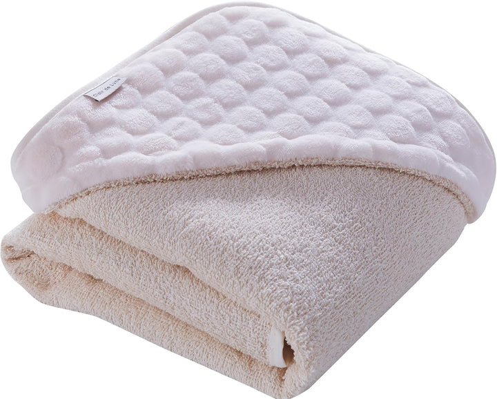 Luxury Hooded Towel (Marshmallow White)