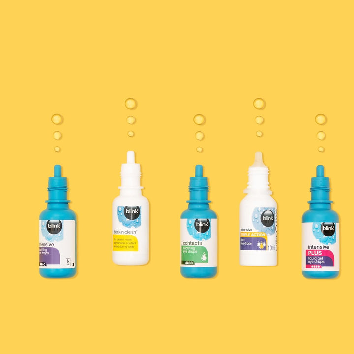 -N-Clean Contact Lens Eye Drops for Dry Contact Lenses - Instant Cleaning and Moisturising for Dry Eyes - Refreshing & Lubricating Eye Drops Helps Maintain Lens Comfort, 15 Ml