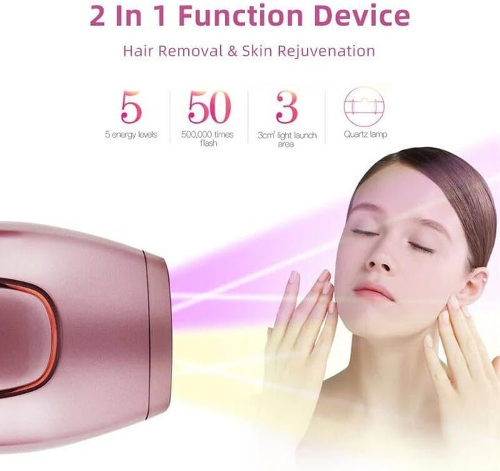 Glow Skin IPL Hair Removal Handset(Pink)