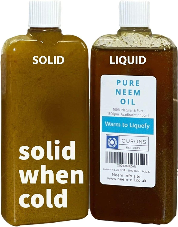 100Ml Neem Oil - Premium 100% Pure Multi-Use Oil for Garden - Plants - Home & More