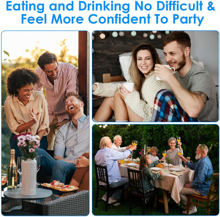 Tooth Repair Kit Broken Teeth False Moldable Filling Permanent Denture Replacement Missing Cavity Filler Instant Smile Temporary Temp Chipped Care Shades Covers Diy Beads Hole Flipper Wax Plastic Gap