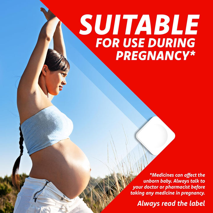 Spearmint Flavour Antacid, Heartburn and Indigestion Chewable Tablets, 1 Pack of 96 Tablets - Gets to Work in 60 Seconds for Fast and Effective Heartburn Relief