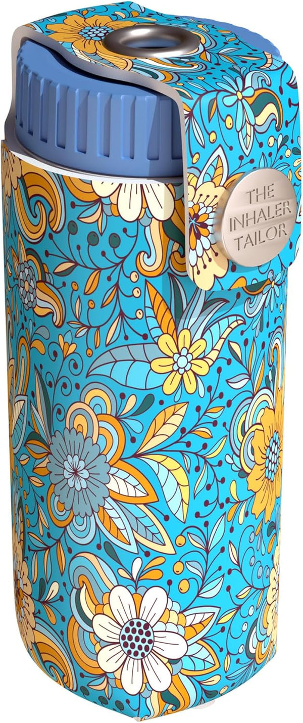 Cover for Turbohalers in over 30 Designs – Vegan Leather Inhaler Case for Kids and Adults – Handmade in England