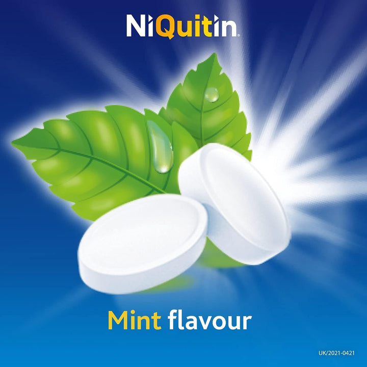 4Mg Minis Mint Lozenges - Mint Flavour (5 X Pack of 20 Minis Nicotine Lozenges) - on the Go Oral Stop Smoking and Vaping Aid - Pocket Sized Containers