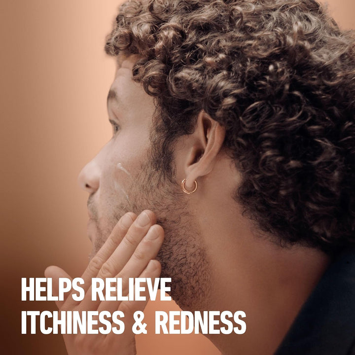 King C.  Face & Beard Moisturiser for Men, 100 Ml, with Vitamin B (B3), B5 Complex & Argan Oil, Beard Softener for Men