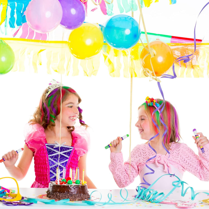 Hair Chalk Gift for Girls & Kids - 10 Pens Temporary Non-Toxic Easy Washable Hair Dye Colorful, Pens, Gift Birthday Party Girls